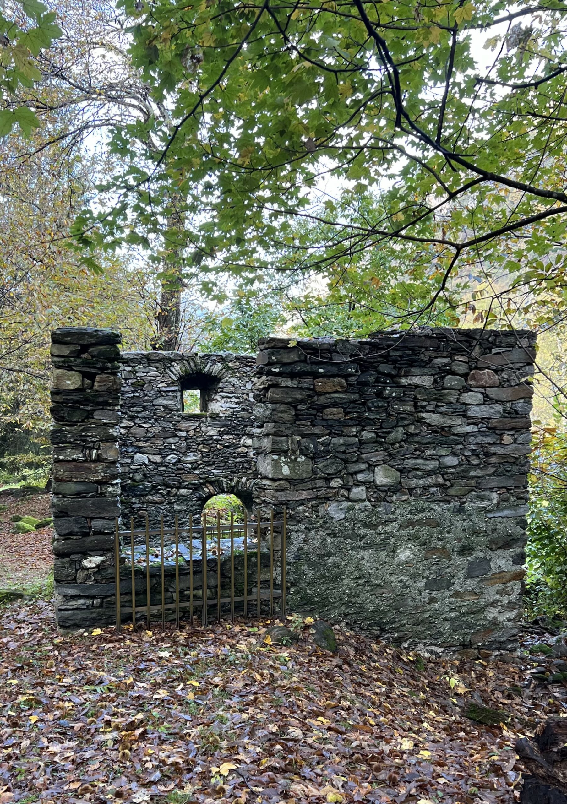Hausruine hinten
