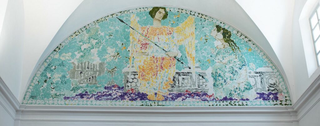 Augusto Giacometti, «Am Morgen der Auferstehung», Kirche San Pietro in Stampa